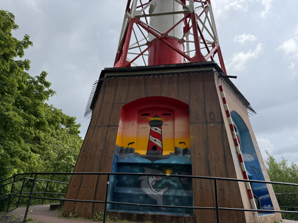 Leuchtturm Rissen, Unterfeuer