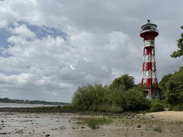 Leuchtturm Rissen, Unterfeuer